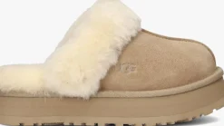 UGG pantoffels w disquette beige Best