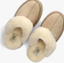UGG pantoffels w disquette beige Best