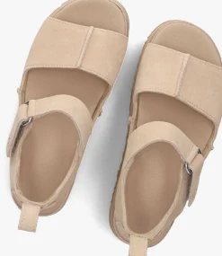 UGG platte sandalen w goldenstar hi beige Outlet