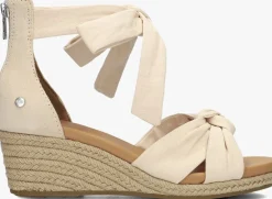UGG sandalen met hak yarrow beige Outlet