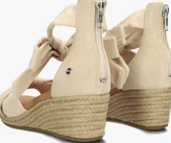 UGG sandalen met hak yarrow beige Outlet