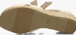 UGG sandalen met hak yarrow beige Outlet