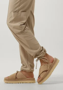 UGG slippers w goldenstar cross slide beige Sale