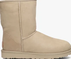 UGG vachtlaarzen classic short ii beige Outlet