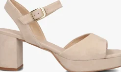 UNISA sandalen met hak ney beige Sale