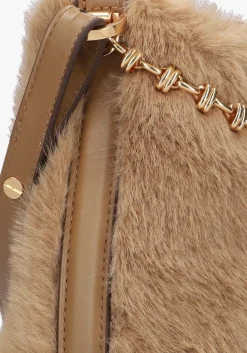 VANESSA BRUNO schoudertas daily chain gm beige Sale