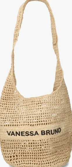 VANESSA BRUNO schoudertas sac hobo beige Discount