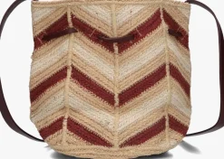 VANESSA BRUNO schoudertas sac bourse beige New