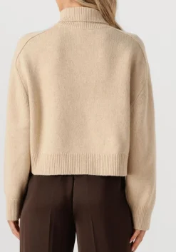 VANESSA BRUNO trui ballerine pull col montant beige Discount