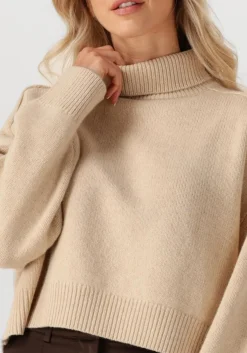 VANESSA BRUNO trui ballerine pull col montant beige Discount