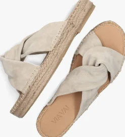 VIA VAI slippers mondi luz beige New