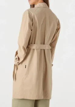 WOOLRICH parka's summer trench beige New