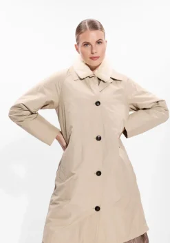 WOOLRICH winterjassen all weather coat beige Online