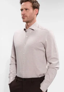 XACUS casual overhemd 91479 j752ml beige