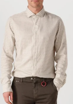 XACUS casual overhemd 91338 748ml var070 beige Best