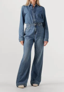 7 FOR ALL MANKIND e jumpsuits tailored jumpsuit hilo blauw Outlet