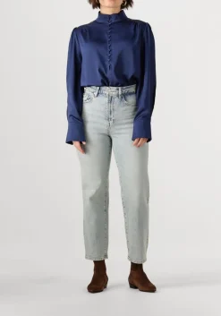 7 FOR ALL MANKIND e mom jeans logan stovepipe sahara blauw
