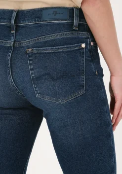 7 FOR ALL MANKIND e straight leg jeans roxanne anke blauw Best