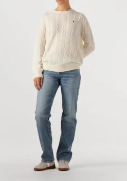 7 FOR ALL MANKIND e straight leg jeans calie straight fancy blauw Outlet