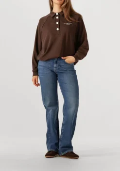 7 FOR ALL MANKIND e straight leg jeans tess trouser explorer blauw