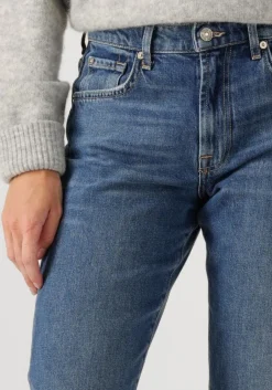 7 FOR ALL MANKIND e straight leg jeans tess trouser explorer blauw