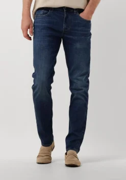 7 FOR ALL MANKIND e slim fit jeans slimmy tapered blauw Outlet
