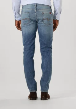 7 FOR ALL MANKIND e slim fit jeans slimmy tapered blauw Clearance