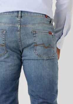 7 FOR ALL MANKIND e slim fit jeans slimmy tapered blauw Clearance