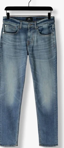 7 FOR ALL MANKIND e slim fit jeans slimmy tapered blauw Clearance