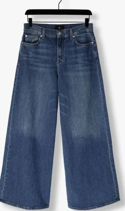 7 FOR ALL MANKIND e wide jeans marie wide leg artifact blauw