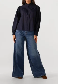 7 FOR ALL MANKIND e wide jeans marie wide leg artifact blauw