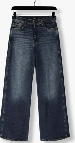 7 FOR ALL MANKIND e wide jeans lotta cisco blauw New