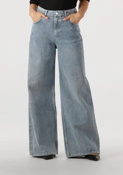 AAIKO e wide jeans charly denim blue co 687 blauw Clearance