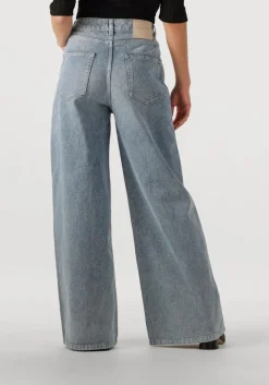 AAIKO e wide jeans charly denim blue co 687 blauw Clearance