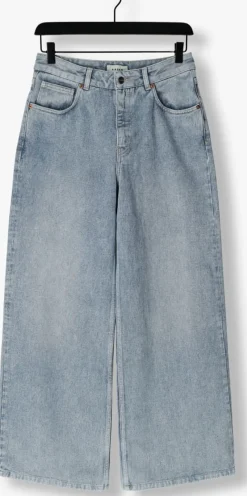 AAIKO e wide jeans charly denim blue co 687 blauw Clearance