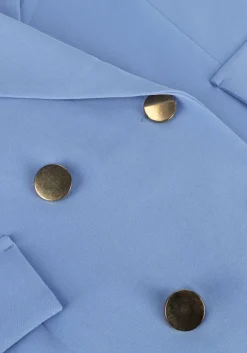 ACCESS e gilet double-breasted waistcoat with belt blauw Online