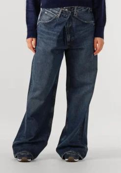 AGOLDE e wide jeans vana jean in nexus blauw Online