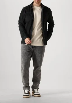 ALTER EGO e leren jas robert blauw New