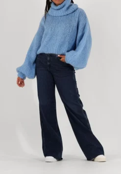 AMERICAN DREAMS e coltrui pepper roll neck cropped blauw Best