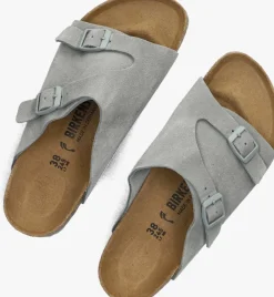 BIRKENSTOCK e slippers zürich blauw Discount