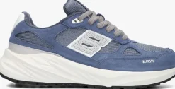 BLACKSTONE e lage sneakers flint moss blauw Best