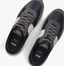 BOSS e lage sneakers jace runn blauw Outlet