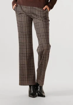 CAMBIO blauwe pantalon francoise cropped multi Discount