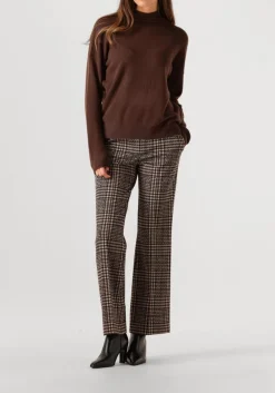 CAMBIO blauwe pantalon francoise cropped multi Discount