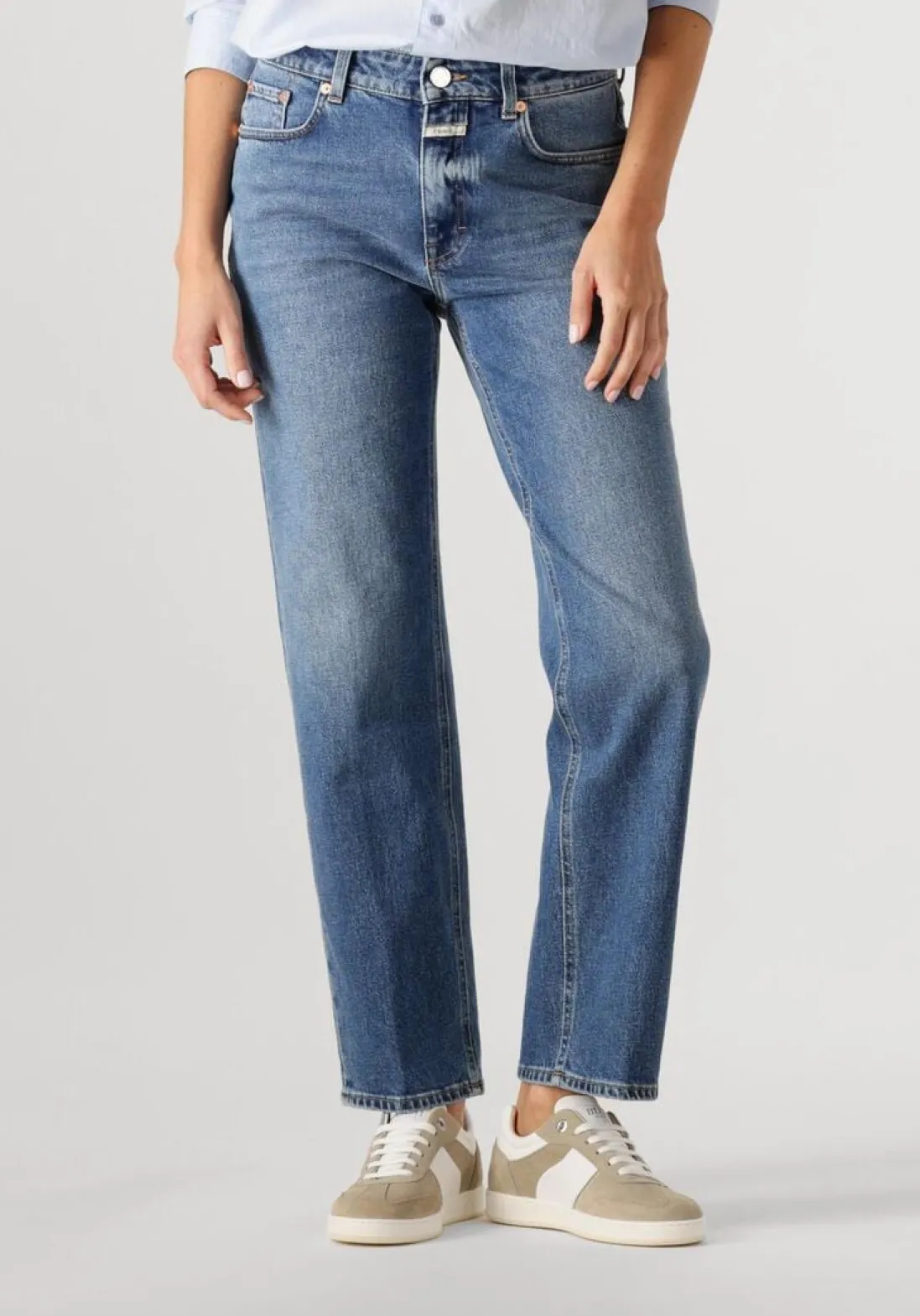 CLOSED e straight leg jeans milo blauw Sale