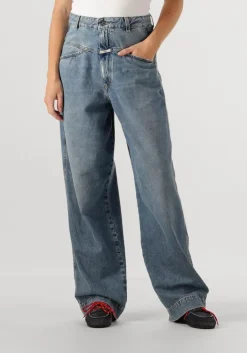 CLOSED e wide jeans deni-x blauw Hot