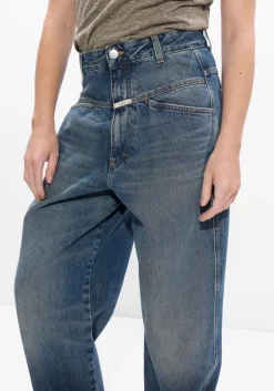 CLOSED e wide jeans deni-x blauw Sale