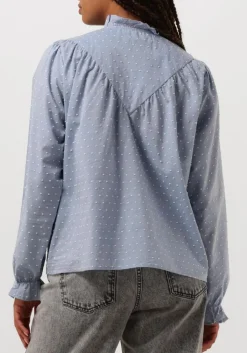 CO'COUTURE e blouses emily dot blouse blauw Clearance