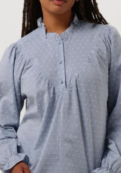 CO'COUTURE e blouses emily dot blouse blauw Clearance