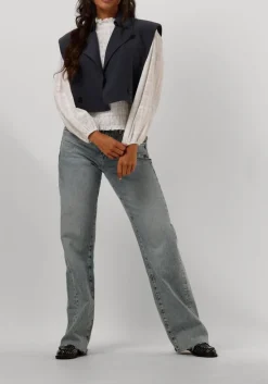 CO'COUTURE e gilet vola crop waistcoat blauw Online